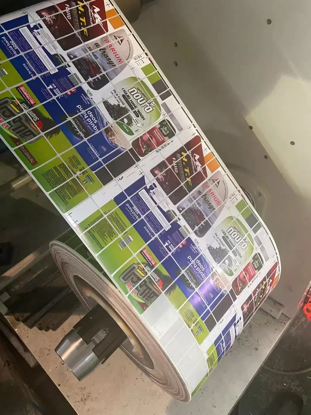 RY480 Paper Sticker Label Flexo 2 Color Flexo Printing Press Machine For Sale
