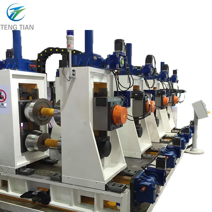 TengTian Full-Automatic Pipe Making Machinery High Precision Welding Pipe and Tube Production Line