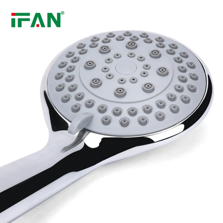 IFAN High Standard Chrome Shower Head Rainfall Hand Held Bathroom Shower Head