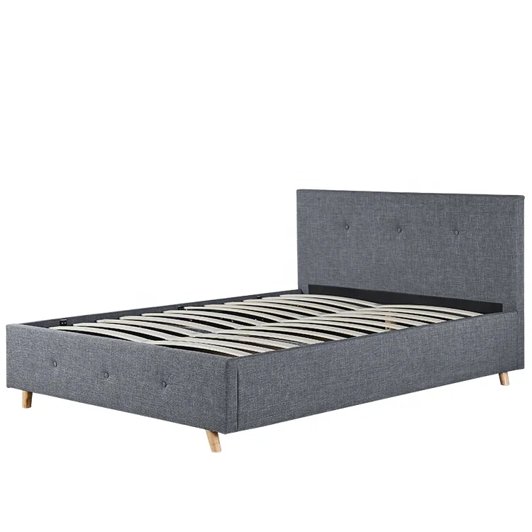 Willsoon  European design high quality linen storage bed ottoman bed tufted design for home use
