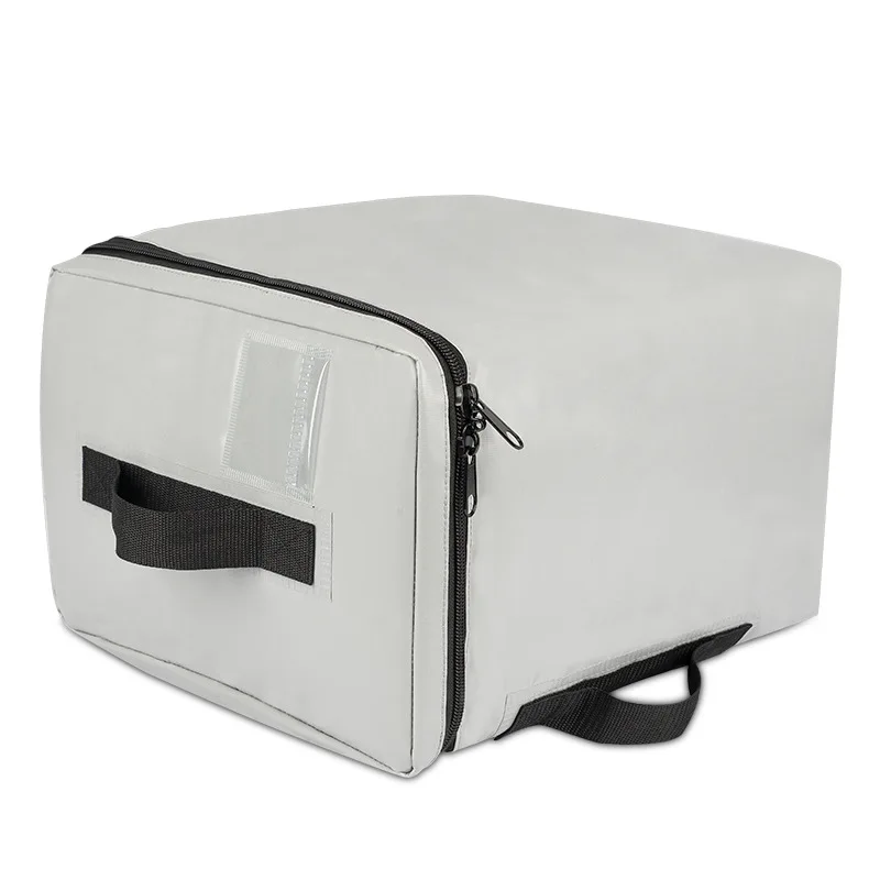 Custom Logo High Quality PVC Mesh Portable Large Outdoor Camping Picnic Beach Can Beer Ice Cream Tote Insulated Lunch Cooler Bag