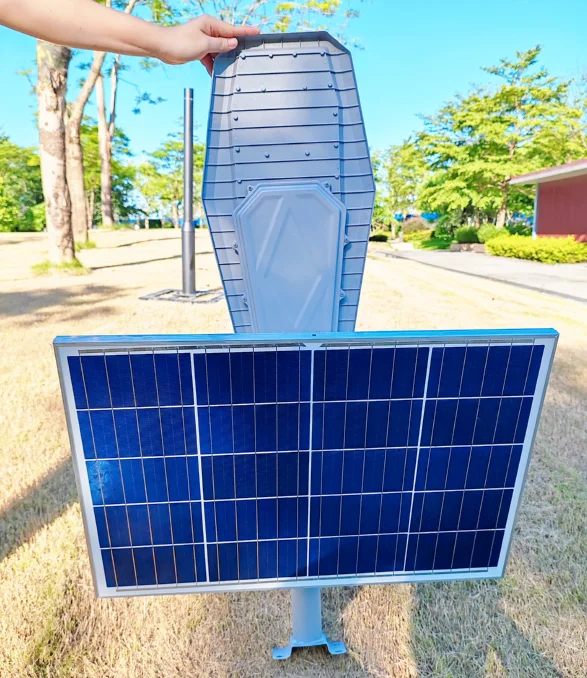 600W LED street lamp solar light IP65 AL sensor without arm pole 6500K SMD5050 high lumen 3000LM