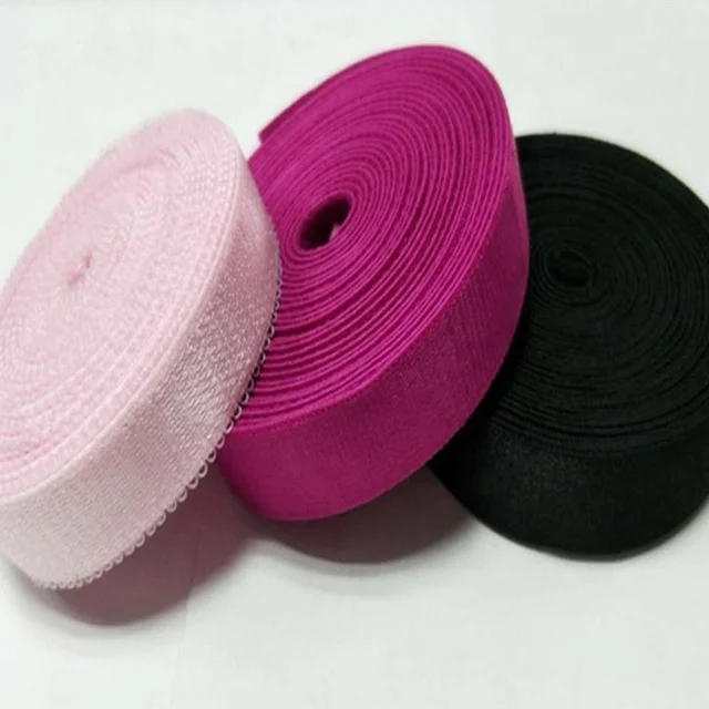 Factory Direct Sale Underwear Accessories Satin Bra Strap Elastic Tapes
