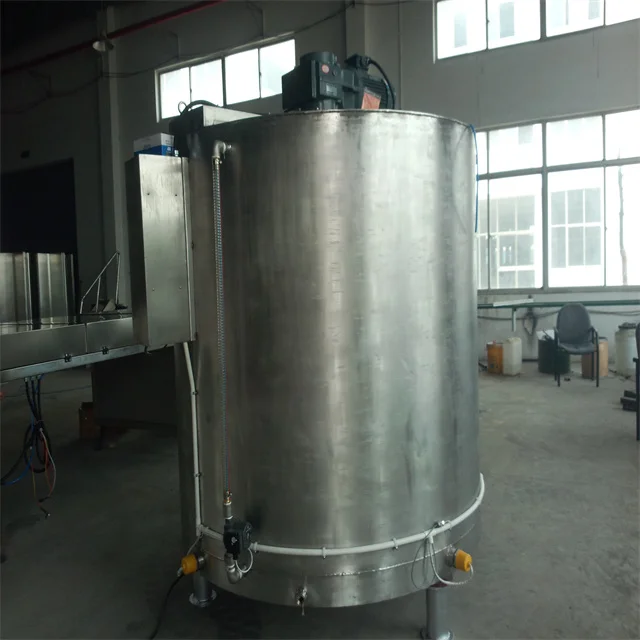 Stainless Steel Raw Milk Cooling Chocolate Storage Tank