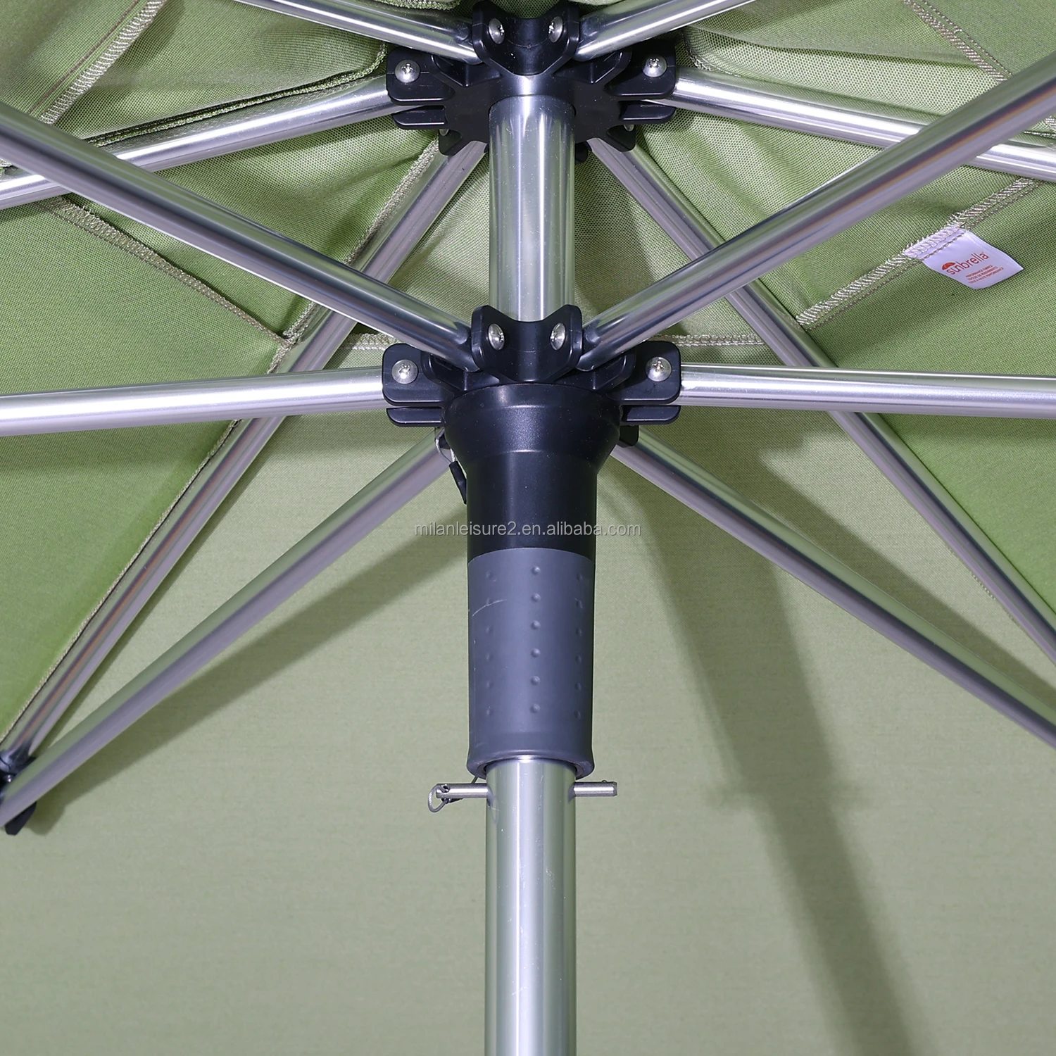 Milan Wholesale Outdoor Umbrella Commercial Umbrella Outdoor Large for Parasol 3X3 Wooden Parasol china umbrella outdoor