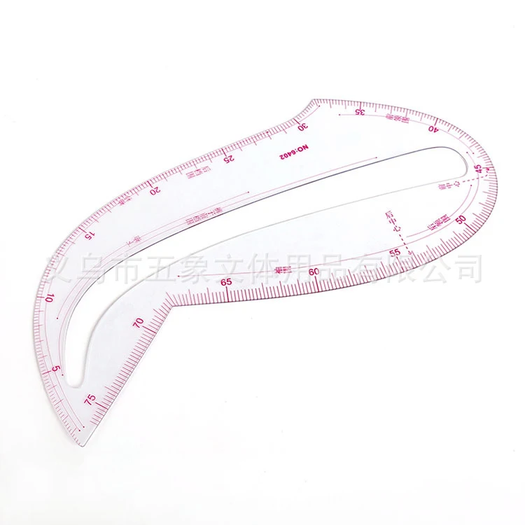 Best Selling Multifunctional Garment Drawing Line Drawing Proofing Tailor Curve Ruler Cloth Cutting Craft Ruler