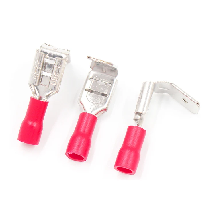 Red Blue Yellow Piggy-back Preinsulated Crimping Cable Lug Terminal