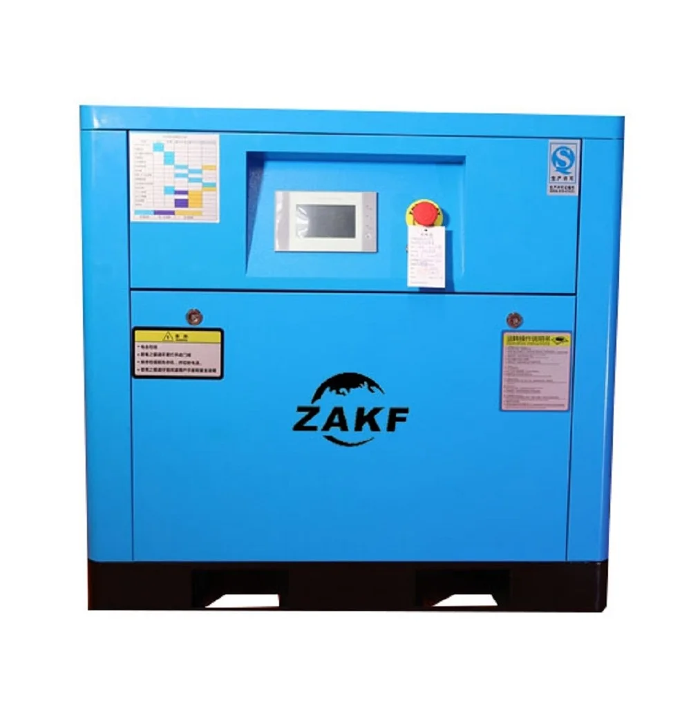 7.5kw 10hp 1.1M3/MIN  39CFM 8bar 10bar 380v50hz3ph IP54 FIXED SPEED Screw Air Compressor Rotary Screw Type Air Compressor