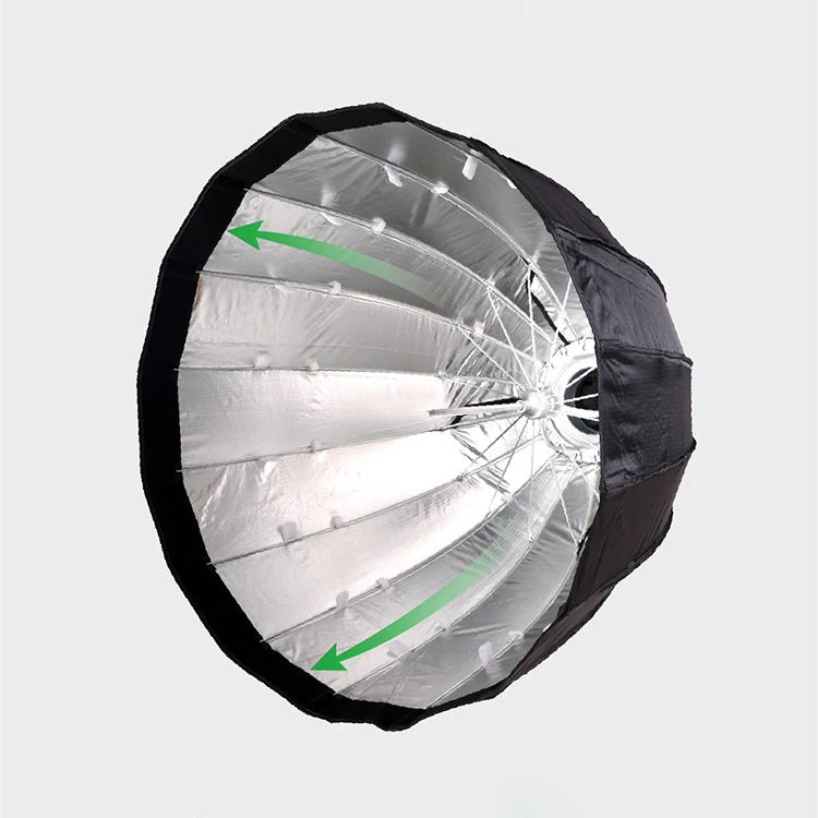 light photography softbox photo 120cm outdoor fast folding set up in seconds parabolic studio accessories set kit