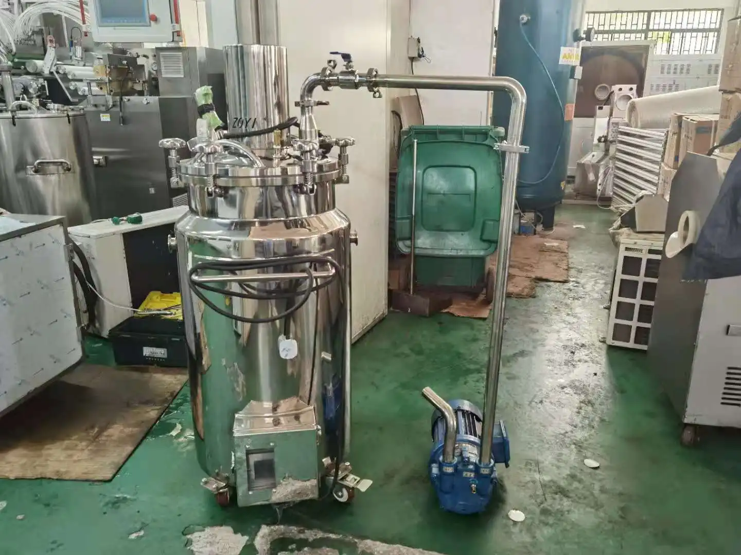 RJWJ-BW Safe and stable Pharmaceutical New Movable Gelatin Service melting tank