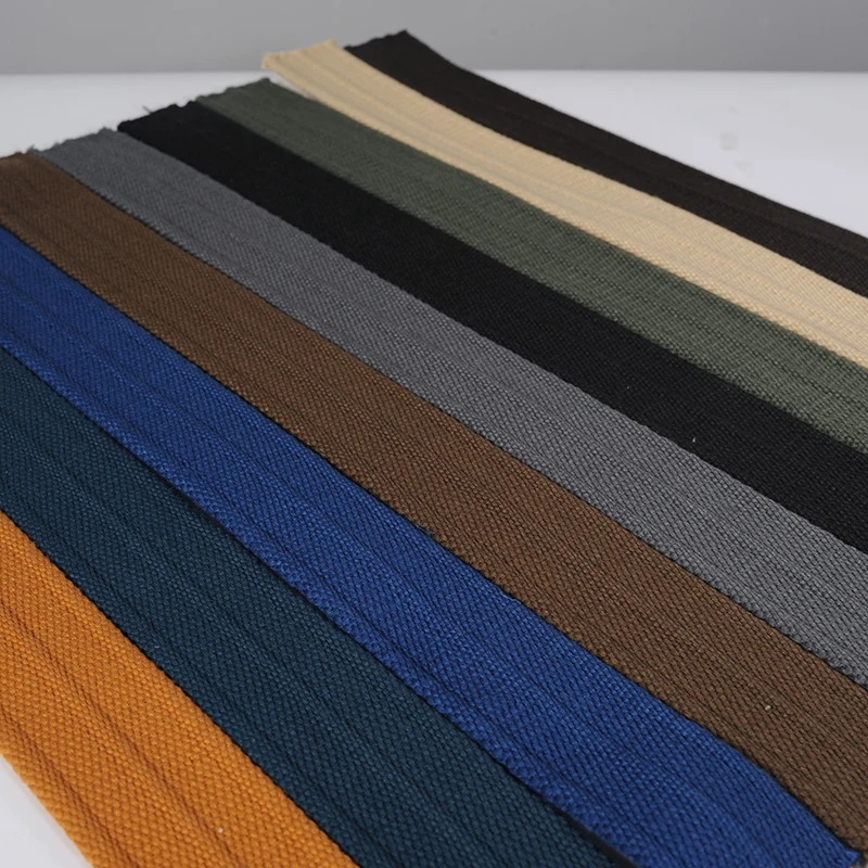 Thickened  Polyester-Cotton Webbing  Multi-Purpose Webbing for Bag & Strap & Canvas Belt & Polyester-Cotton Webbing Accessories