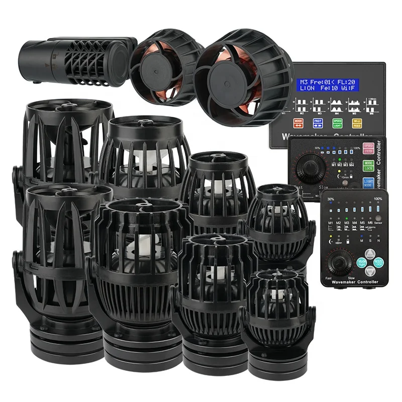 4000l/h Super Quiet Aquarium Propeller High Quality Powerheads Cross Flow Marine Saltwater Wave Makers