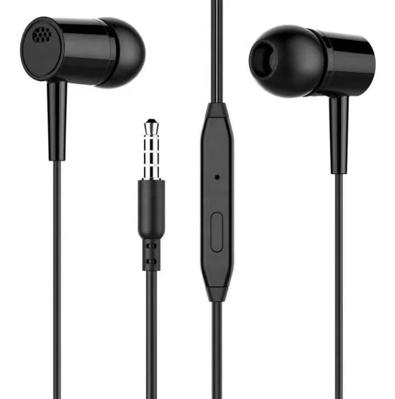 3.5 mm Sport Stereo Music Noise cancelling jack Wired Earphones Headset Headphone with microphone For Mobile accessories