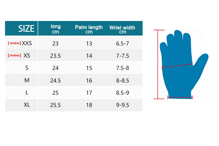 3MM  insulated fishing  equipment  waterproof diving gloves