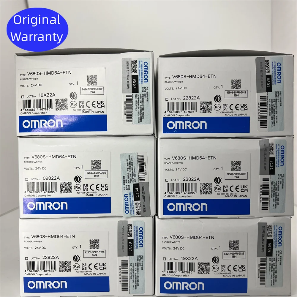 3 in 1 RFID System Reader Writer V680S-HMD63 V680S-HMD64 V680S-HMD66 -ETN -EIP -PNT