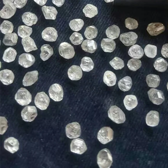 
Hot Sale Synthetic Diamond Raw Material HPHT White Diamond 