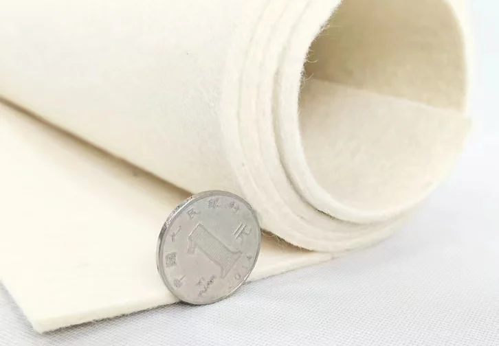 Polyester Felt 100% Polyester Fiber  1.0 mm Thickness Needle Punch Felt Non-Woven Felt Pad