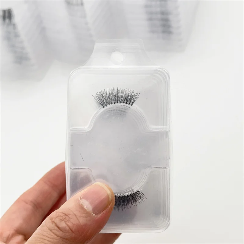 Qingdao Handmade High Quality Lower Lashes Factory Wholesale False Synthetic Lashes Under Lashes Bottom Eyelash