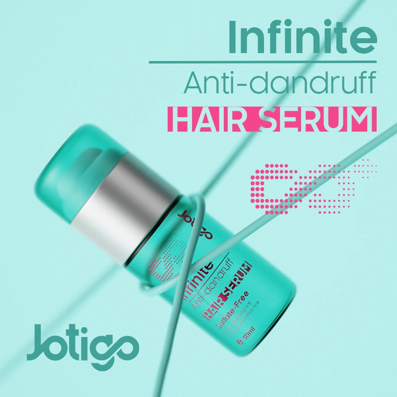 Jotigo Natural Plant Extracts Organic Hair Care Treatment Anti-Dandruff Hair Oil Serum Brighten Organic Hair Oil
