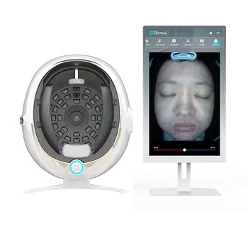 Desktop  magic mirror facial skin analyzer 3d scanner diagnostic tools skin analyzer machine skin analyzer equipment for sale