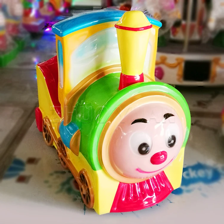Colorful Coin Pusher Arcade Swing Rocking Machine Park Small Kiddie Ride Swing Car Game Machine for Game Centers and Amusement