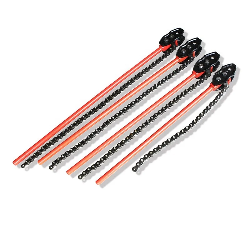 Высококачественный удобный инструмент из сплава стальной цепной трубный ключ