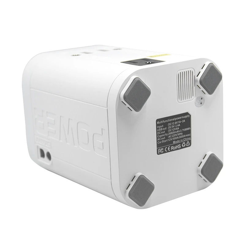 Multi- function Car jump starter  AC 110V/220V  uninterruptible power supply solar energy power station 26800mah power bank