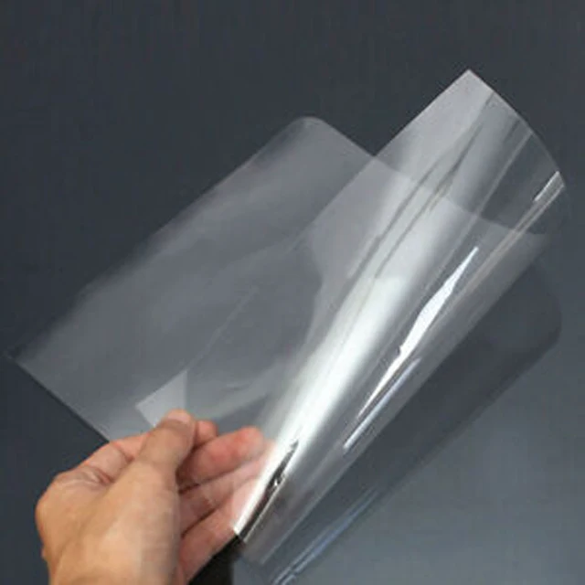 Factory Price 0.4mm 0.5mm Clear Transparent PET APET RPET Plastic Sheet Film For Display Window Folding Box