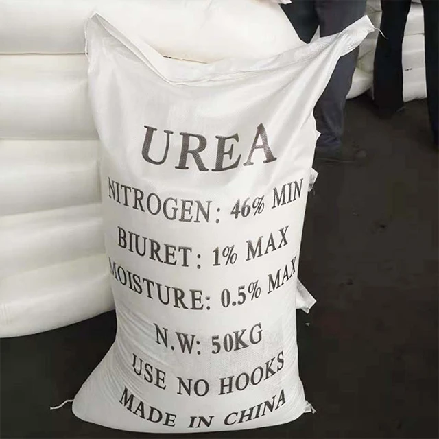 China Wholesale 50Kgs Granular 46 White Technical Grade Fertilizer Urea 46%