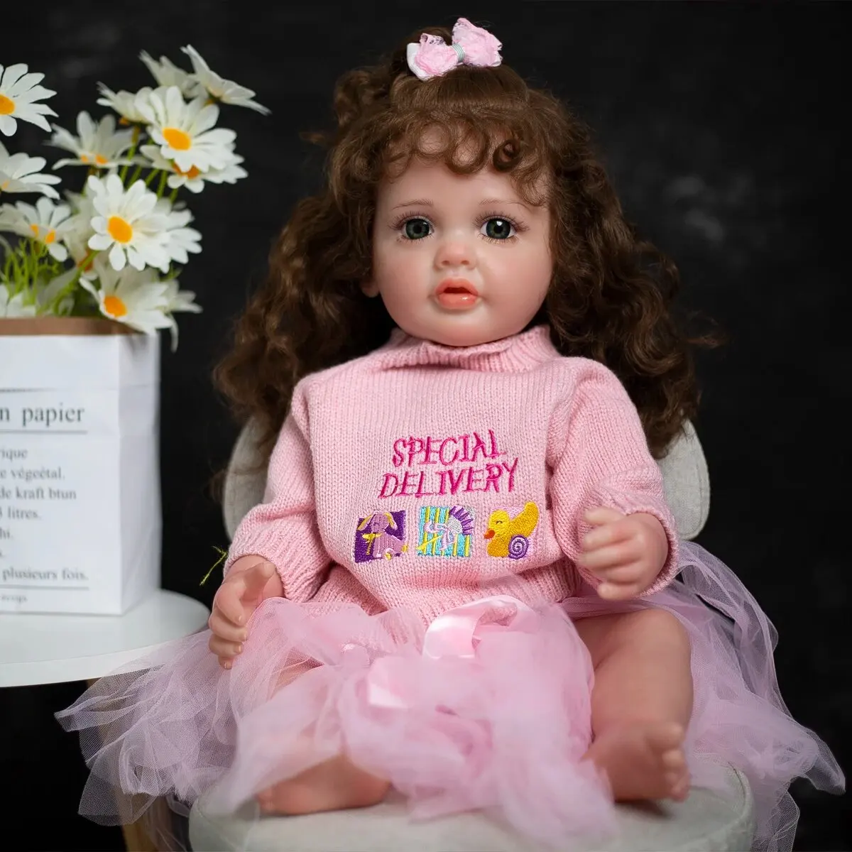 Кукла reborn из силикона 55 см