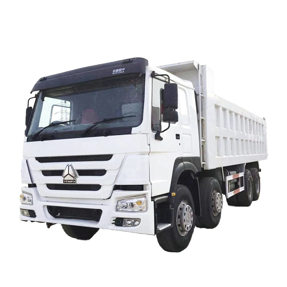 Chinese Sinotruck Howo 371 Used Tipper 8x4 Heavy 30 Cubic Meters 50 Ton Canter Used Dump Truck
