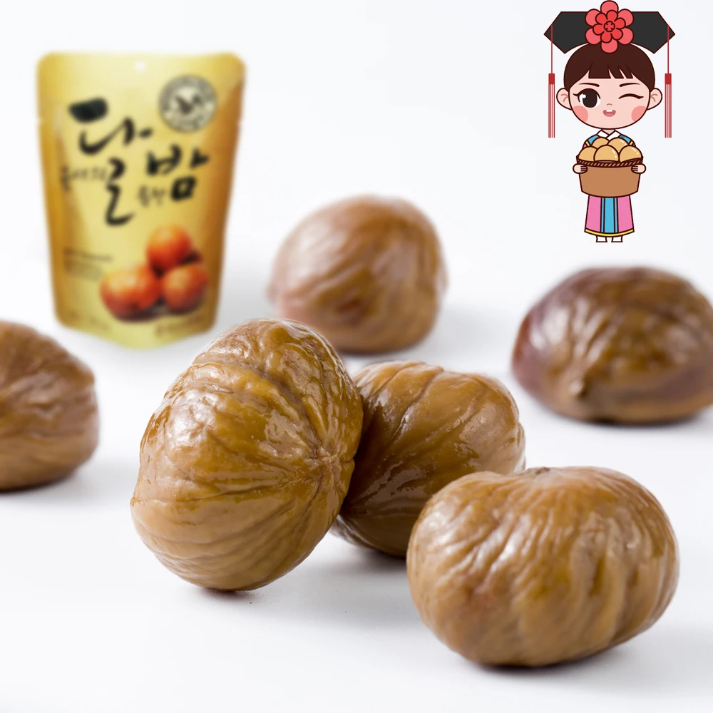 Edible Chestnut Organic Roasted Peeled Chestnut Kernel for sale