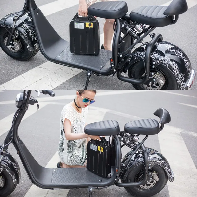 X7 2 колеса самоката 1000W 60V 12Ah высокая скорость 25-60 км/ч с толстыми покрышками дешевой цене скейтборд электрических скутеров Citycoco Scrooser