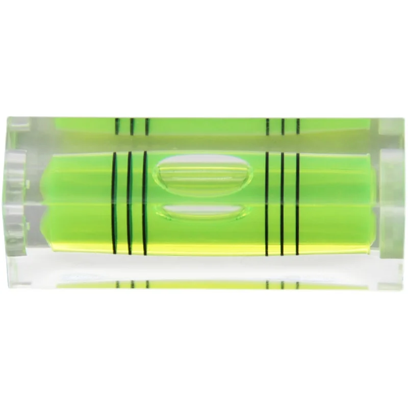 square mini acrylic bubble level vials