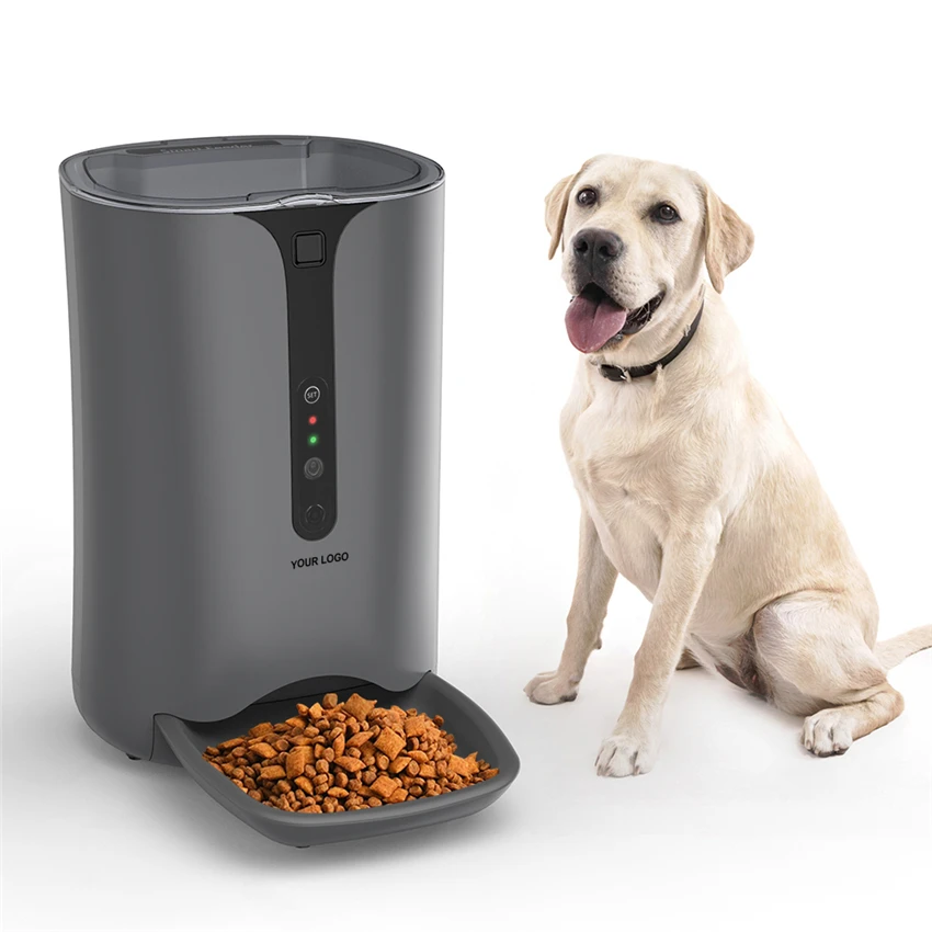 6L Camera Pet Feeder Auto Cat Smart Pet Feeder  with Treat Dispenser  Smart Pet Feeder Dog Treat