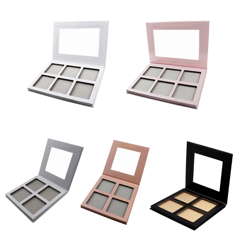 Custom Contour Highlighter Blush Palette Pigment Long Lasting Pressed Powder Palette Makeup