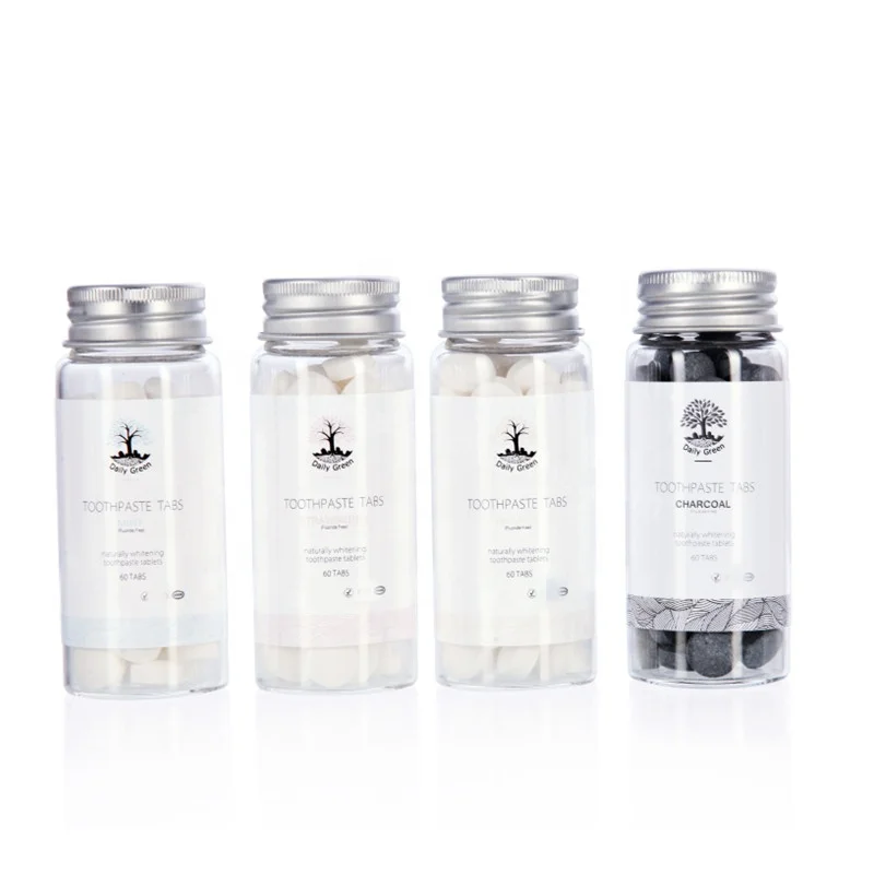 Fluoride Chewable Toothpaste Tablets All Natural and Plastic Free