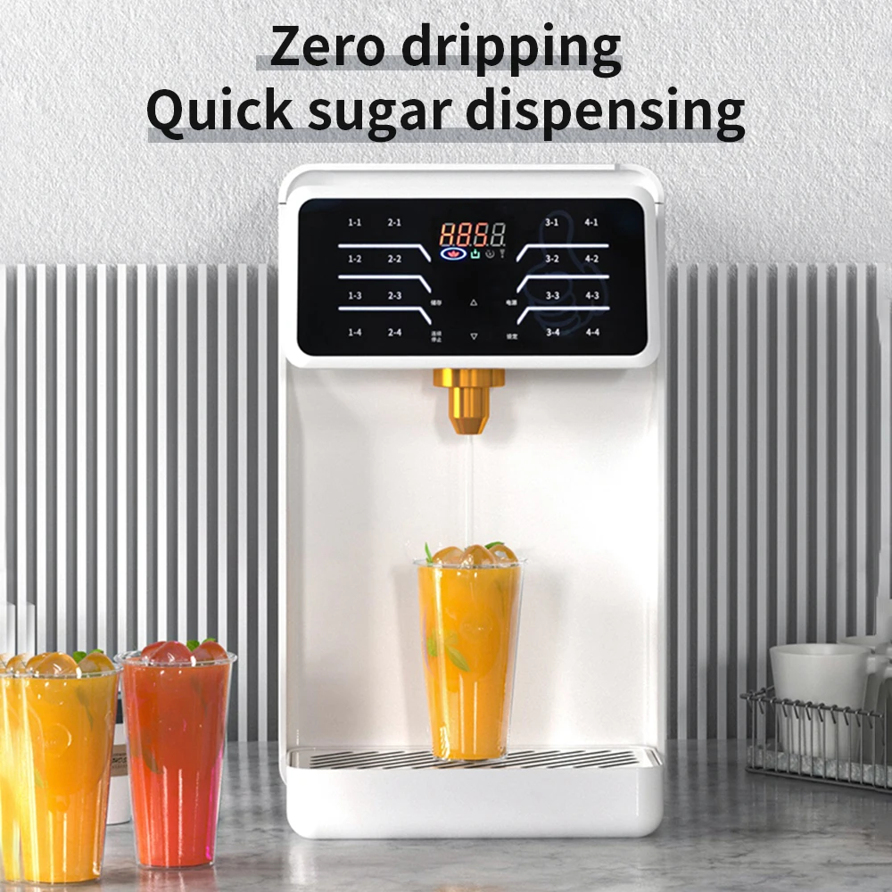 High Accuracy Bubble Tea Syrup Fructose Dispenser Fructose Quantitative Machine