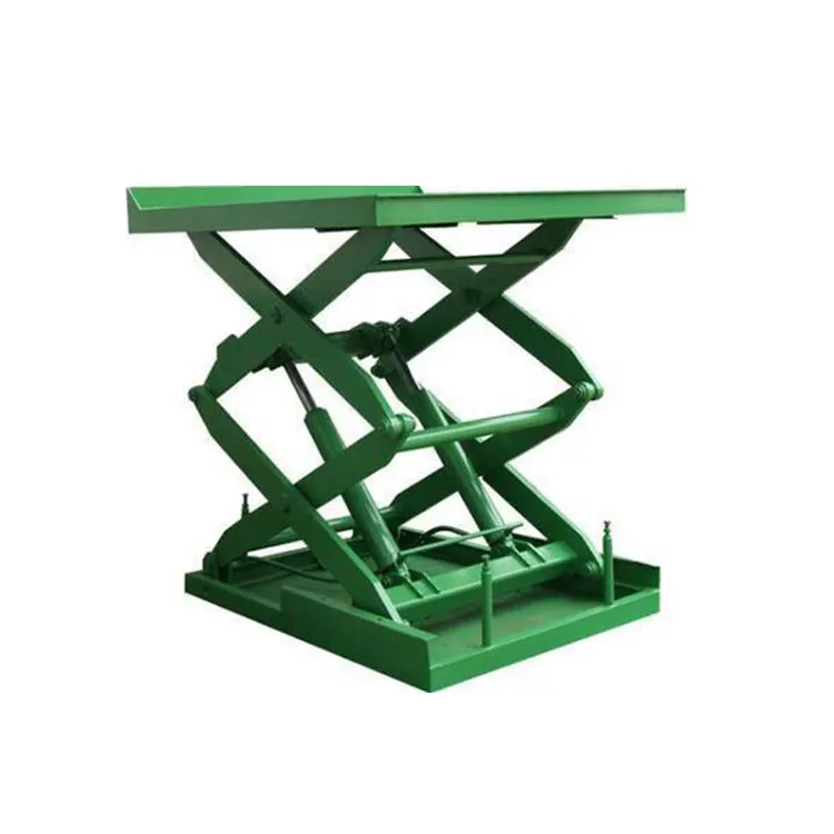 High quality  Lift Machine Hydrol Car Scissor Lift 1ton 2ton portable hydraulic scissor lifting platform mobile manual scissor l