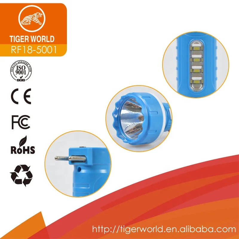 Tiger World RF18 led torch light high brightness powerful flashlight light for wholesale