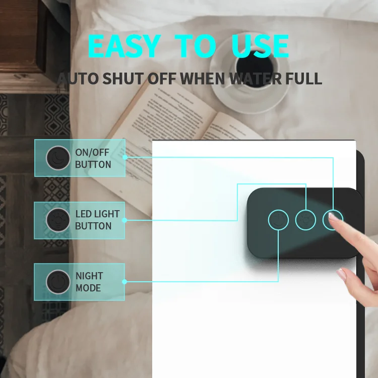 Wholesale Custom Portable Mini Household Smart Tuya WIFI Control Air Dryer Dehumidifier for Wet Weather