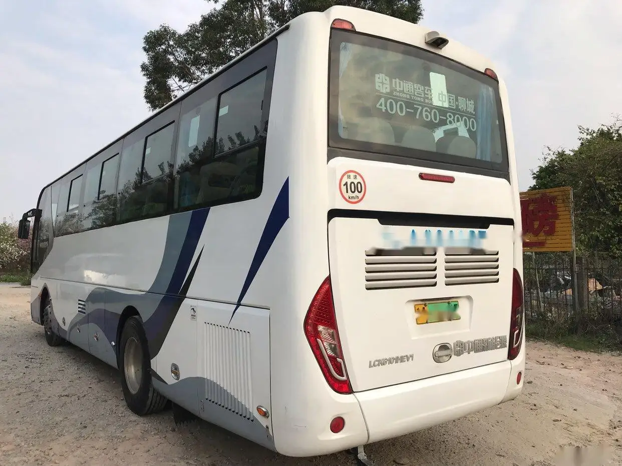Luxury Buses Cheap Price  Electric Bus Used for Sale 48 Seats Automatic Transmission Luxury VIP Interior