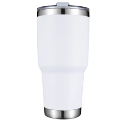 Amazon Hot Selling 30 oz Double Wall Stainless Steel Water Tumbler Travel Mug Custom Logo thermal glasses insulation Large mugs