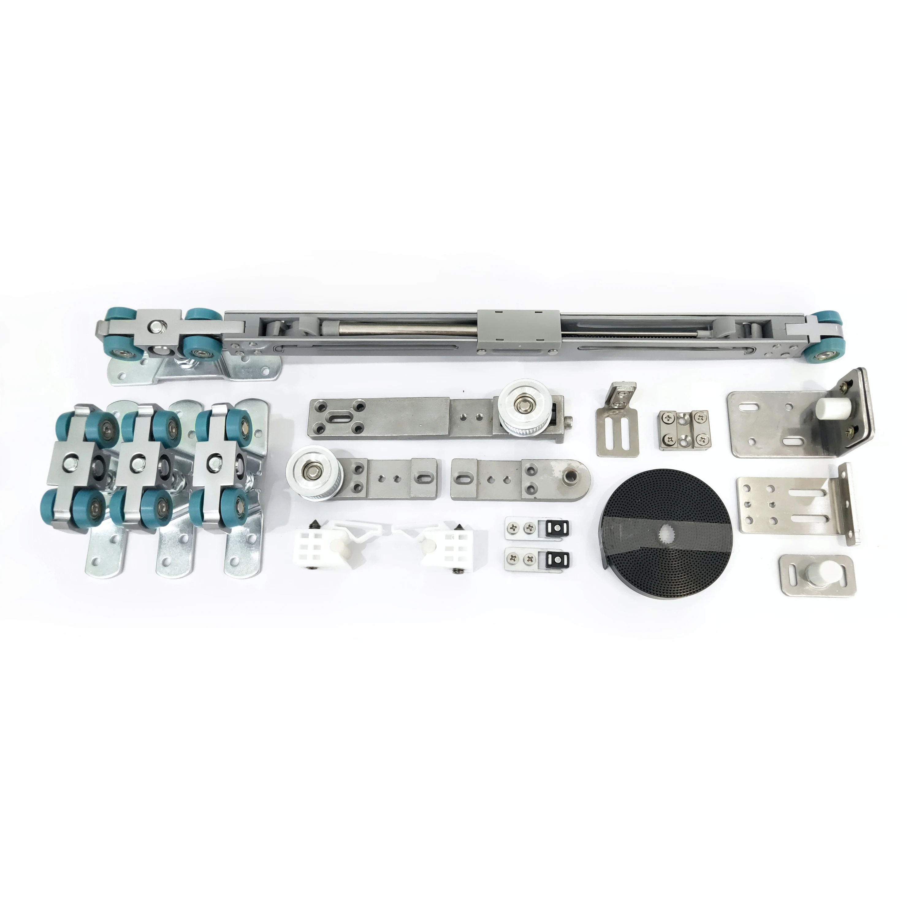 POK Material High Quality Two Panel Linkage Soft Close Synchronize Sliding Door Roller