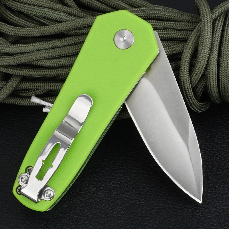 Wholesale price hot sell OEM latest design field camping survival hunting survival G10 handle folding knife