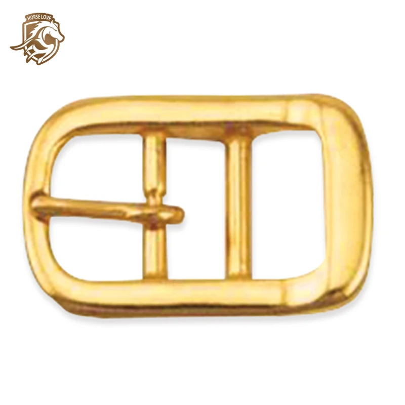 Hl103107B Adjustable Pin Buckle For Women Handbags Brass Fabric Belt Buckle With Pin Round Adjustable Pin Buckle
