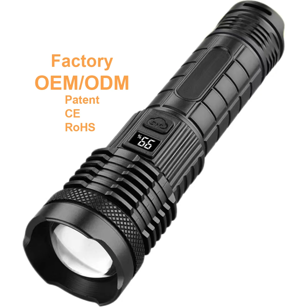 High power rechargeable led flashlight, best 1101 police flashlight china, rechargeable flashlight factory