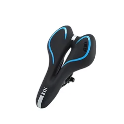 mountain Bike gel Saddle Bicycle  Leather Seat Cushion