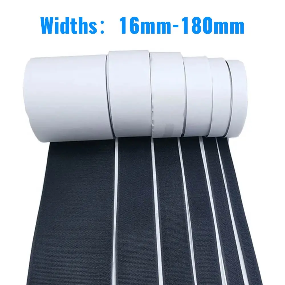 100%nylon Sticky Back Velcroes Mastic Tape for Fabric Double Sided Rubber Optimum Manufacturing Eco-friendly 40mm Sewing Tape
