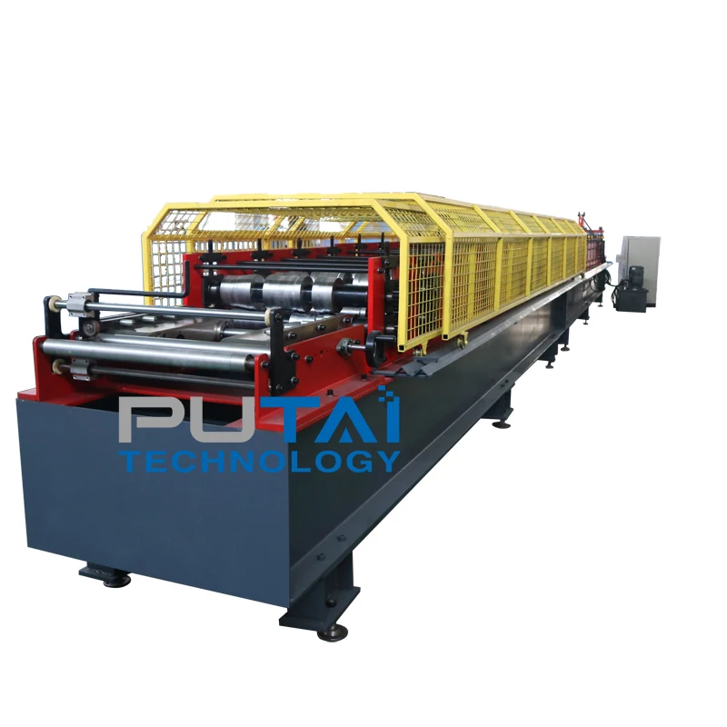Snap lock standing seam roll forming machine standing seam metal roof roll former